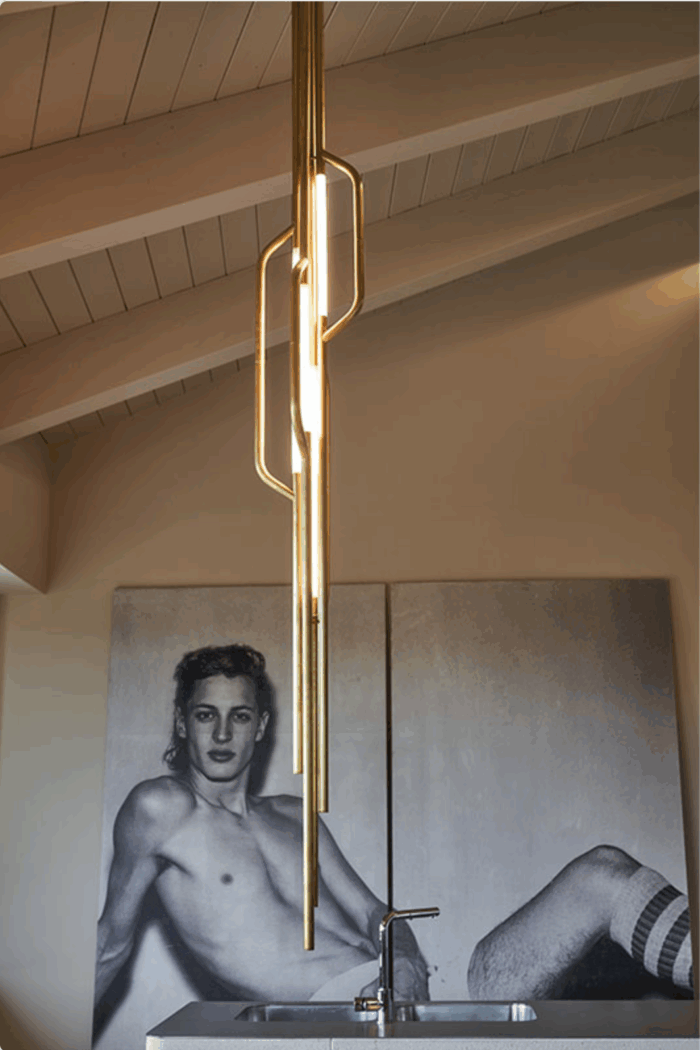 illuminazione artistica ottone daluce